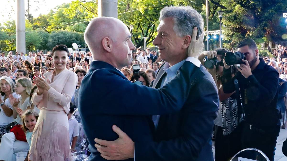 Horacio Rodríguez Larreta y Mauricio Macri. Fuente: (Twitter)