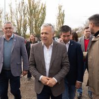 Alfredo Cornejo, otra vez junto a un intendente del PJ