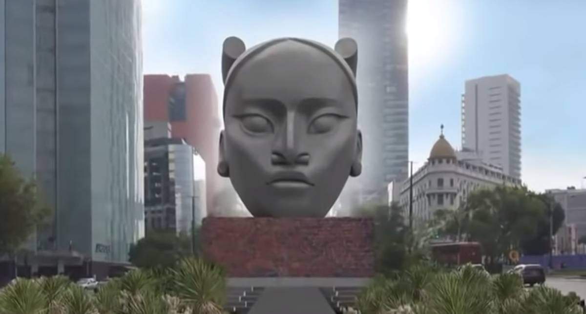 La escultura "Tlali", de Pedro Reyes
