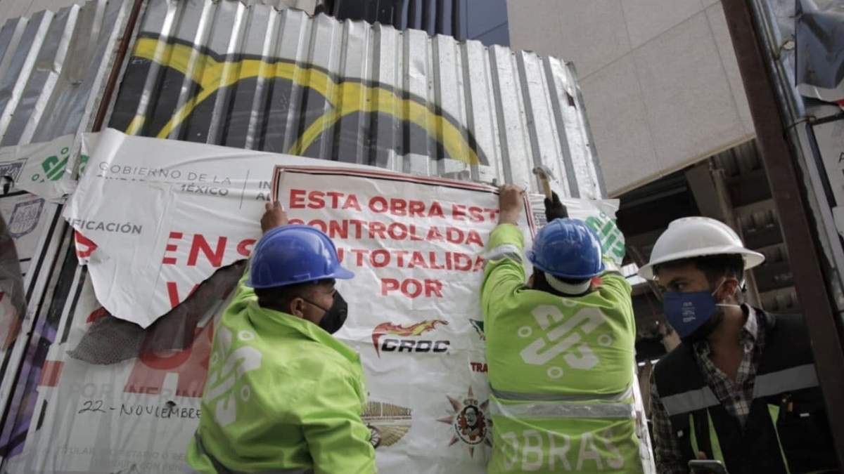 Edificio que será demolido en Presa Anzaldo