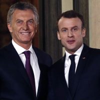 En su viaje a Francia, Mauricio Macri se reunió con Emmanuel Macron
