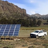 El EPEN instaló un sistema de energía solar en Pino Hachado