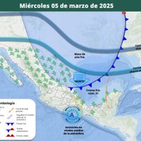 Frente frío 31 provocará lluvias y vientos fuertes de lunes a jueves en estas entidades