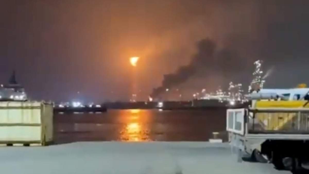El incendio en la Refinería Olmeca de Dos Bocas