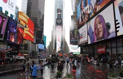 Lluvias en Nueva York