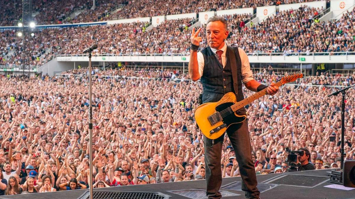 El famoso cantante Bruce Springsteen