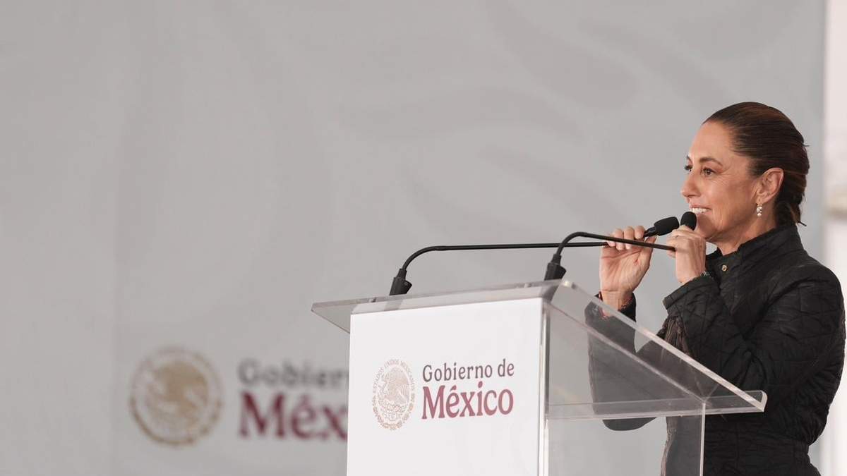 Claudia Sheinbaum estuvo este domingo en San Pedro, Coahuila