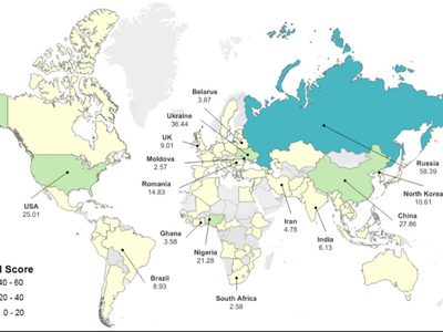 Rusia, Ucrania, China y EU lideran ranking mundial de ciberdelincuencia; ¿qué lugar ocupa México?