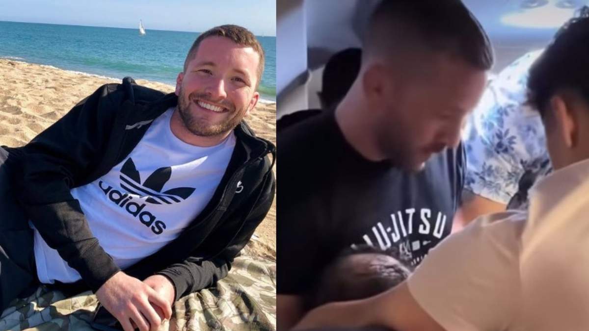 ¿Quién es Josh Longood? El exluchador de MMA se convirtió en noticia tras intervenir durante un incidente en un vuelo internacional.