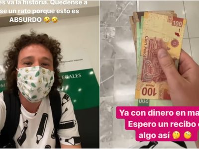 Multan a Luisito Comunica con casi 7 mil pesos por usar el celular en el AICM (VIDEO)
