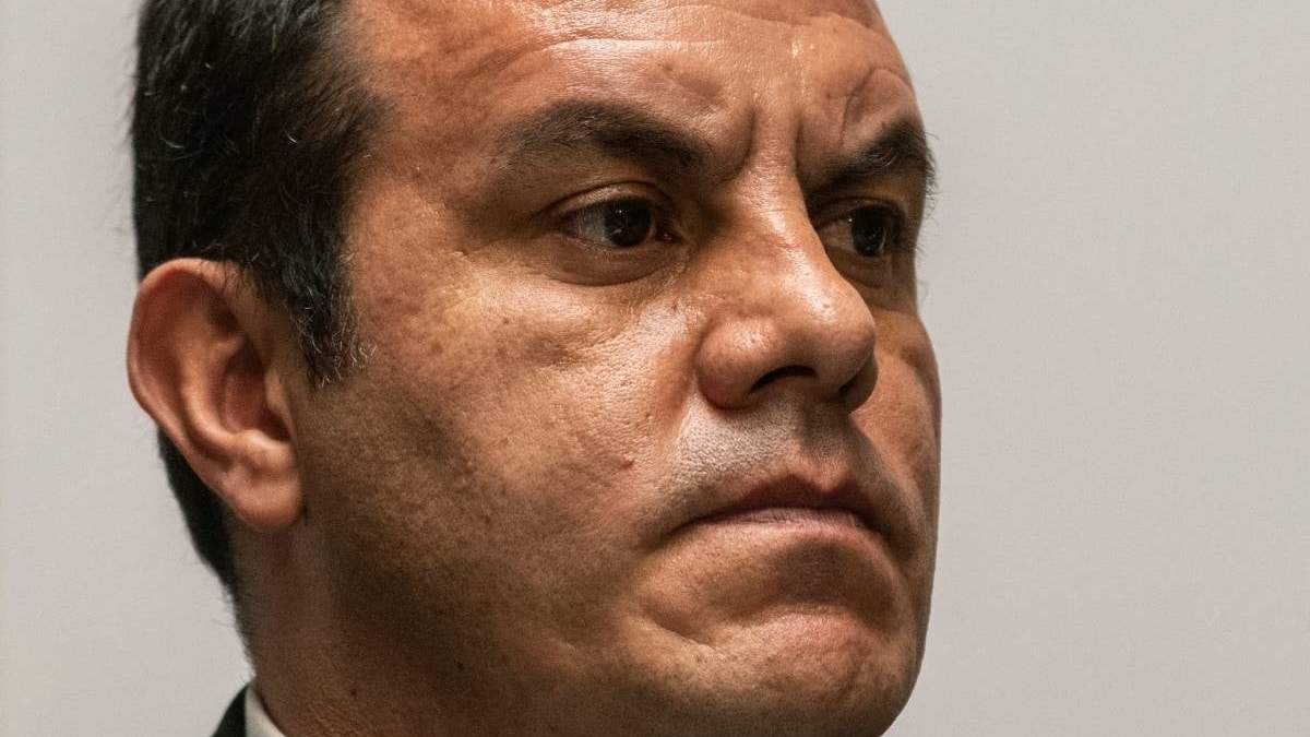 El gobernador de Morelos Cuauhtémoc Blanco