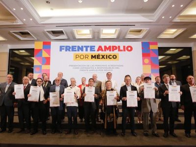 Estos son los 13 aspirantes del Frente Amplio por México que pasaron a la siguiente fase