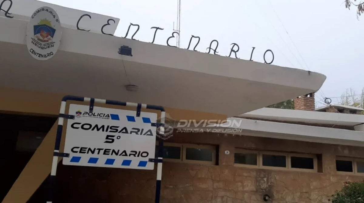 El motín ocurrió en la Comisaría 5° de Centenario. Fuente: (Prensa Policial)