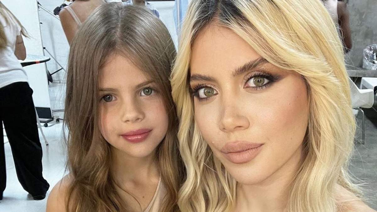 Francesca Icardi y su mamá, Wanda Nara. Fuente: (Instagram)