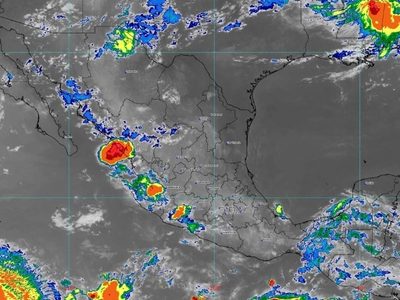 Monzón provocará lluvias muy fuertes este jueves en Sonora, Sinaloa, Chihuahua y Durango: SMN