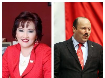FGR solicitó la captura en EU de la esposa del exgobernador de Chihuahua, César Duarte