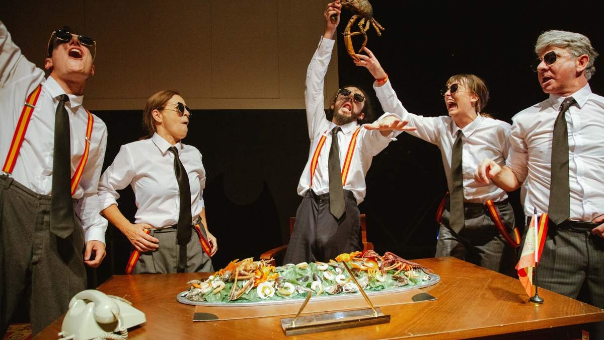 Escena de la obra "Iribarren"