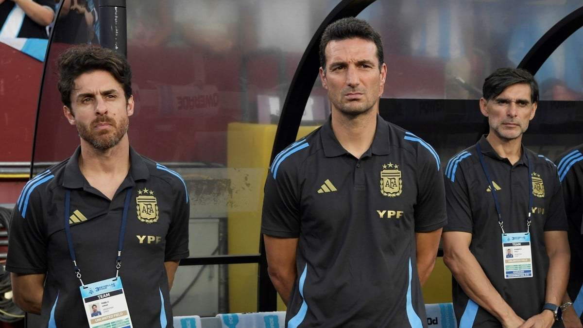 Lionel Scaloni Fuente: (X)