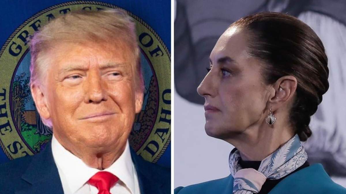 Donald Trump y Claudia Sheinbaum