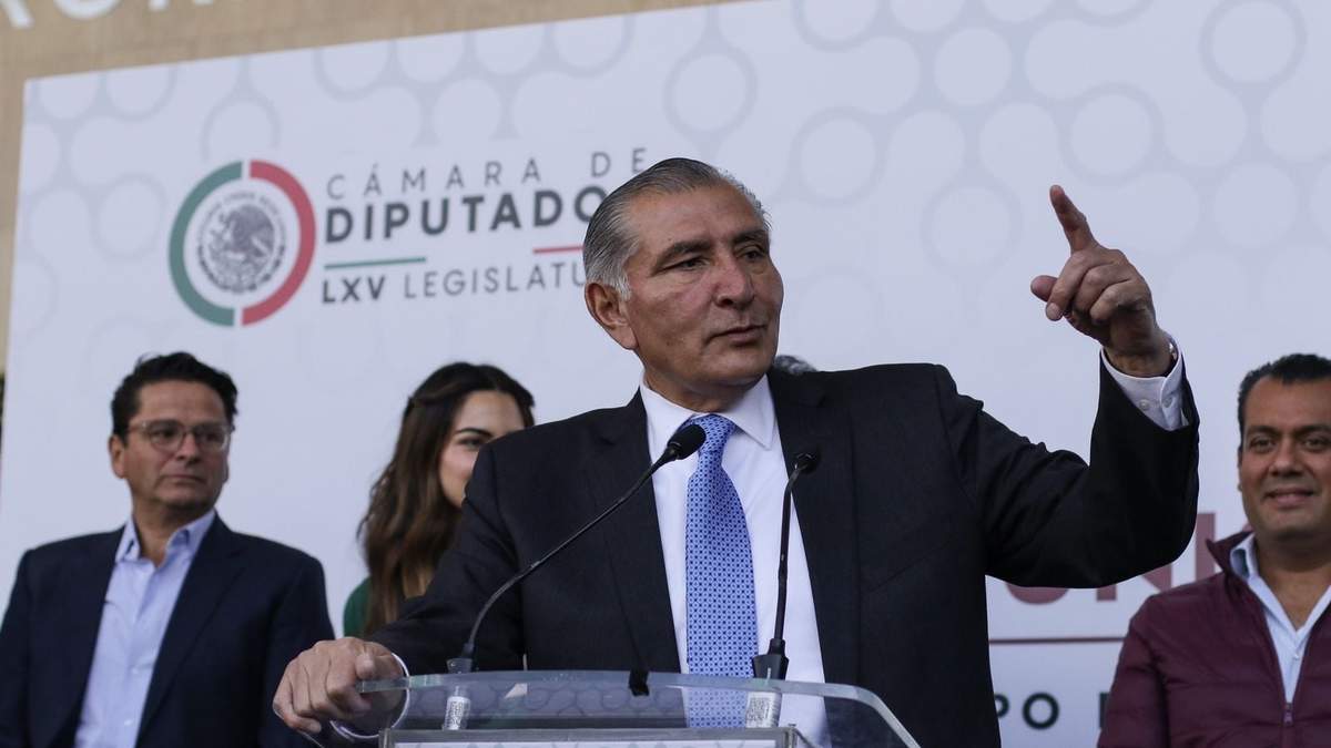 El secretario de Gobernación y aspirante presidencial, Adán Augusto López