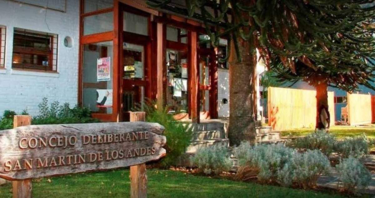 Concejo Deliberante de San Martín de los Andes. Fuente: (X)