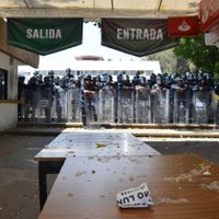 Arriban a Oaxaca mil 200 elementos federales ante protestas del magisterio