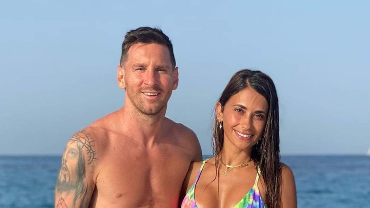 Lionel Messi y Antonella Roccuzzo. Fuente: (Instagram)