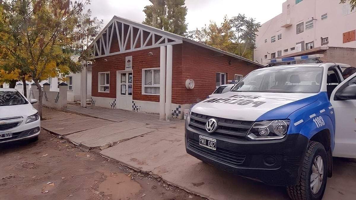 Comisaría 21 del barrio Melipal de Neuquén. Fuente (X)