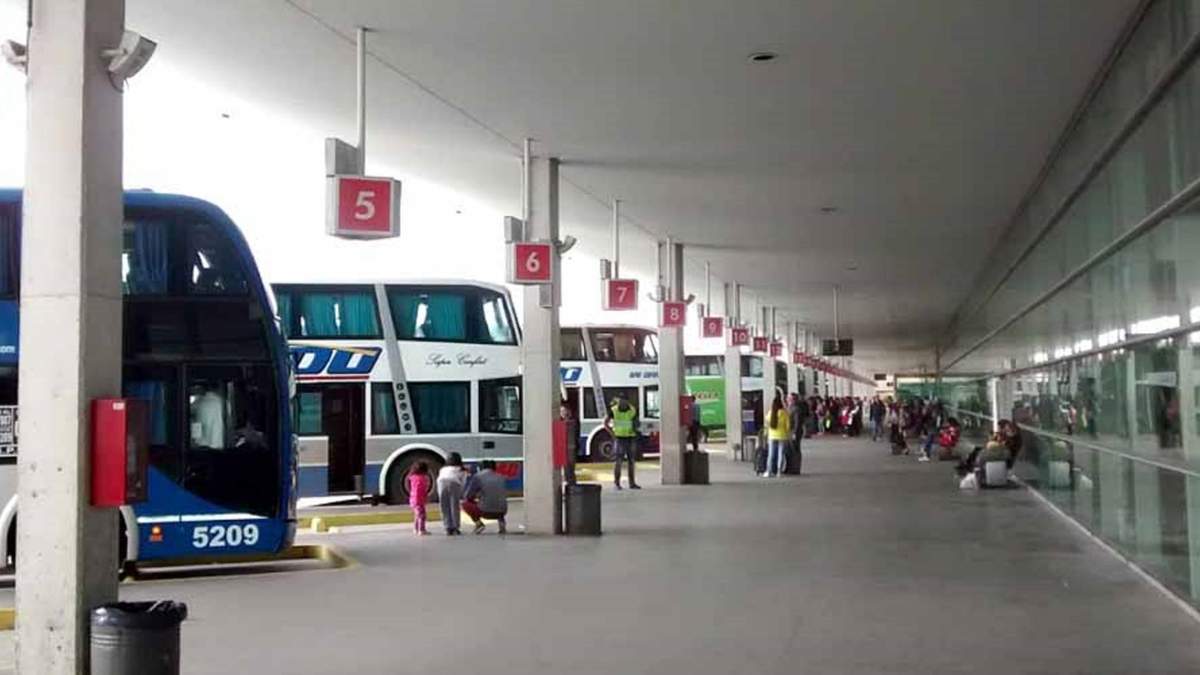 Terminal de Mar del Plata (foto: Twitter).