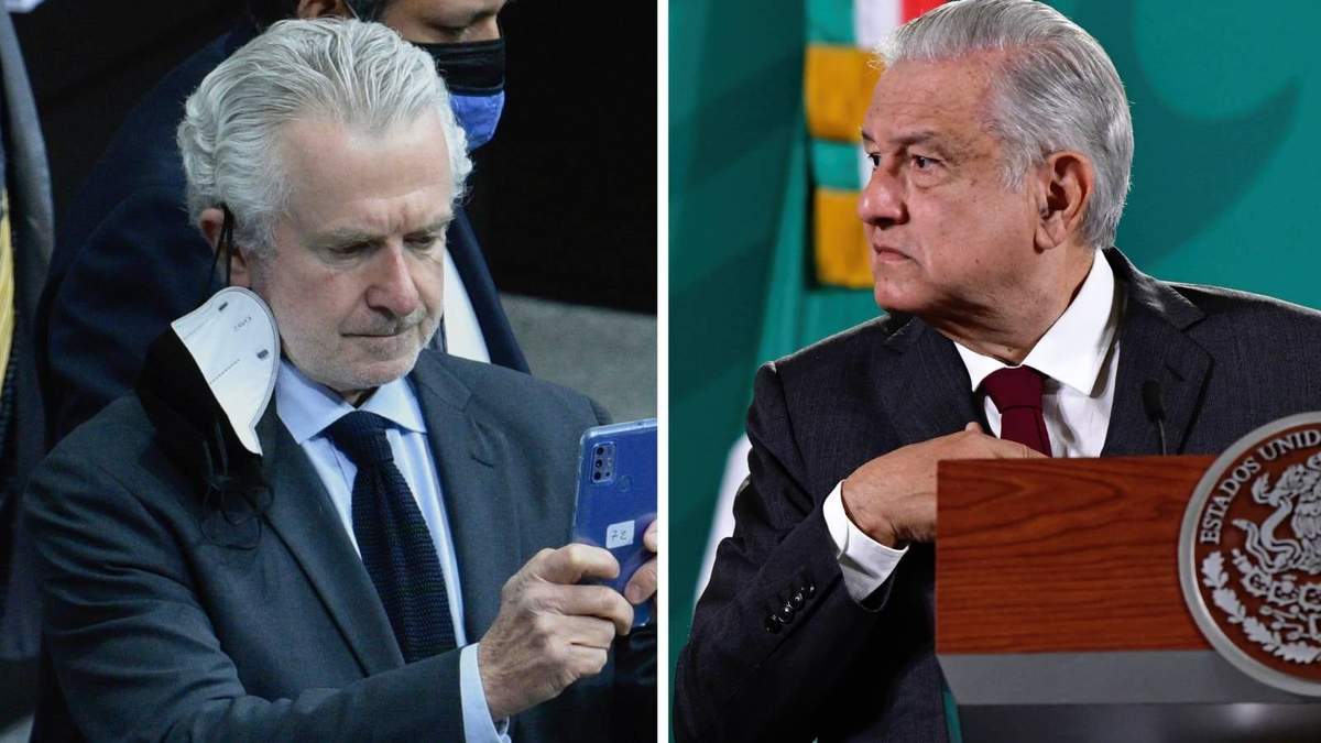 Santiago Creel y Andrés Manuel López Obrador