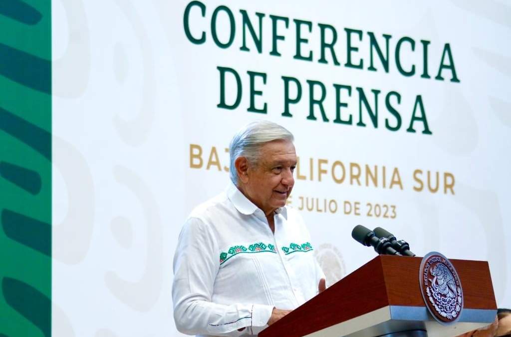 Conferencia matutina desde Baja California Sur, del 14 de julio de 2023