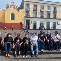 Veracruz: Familias de periodistas asesinados exigen justicia en la Plaza Regina Martínez