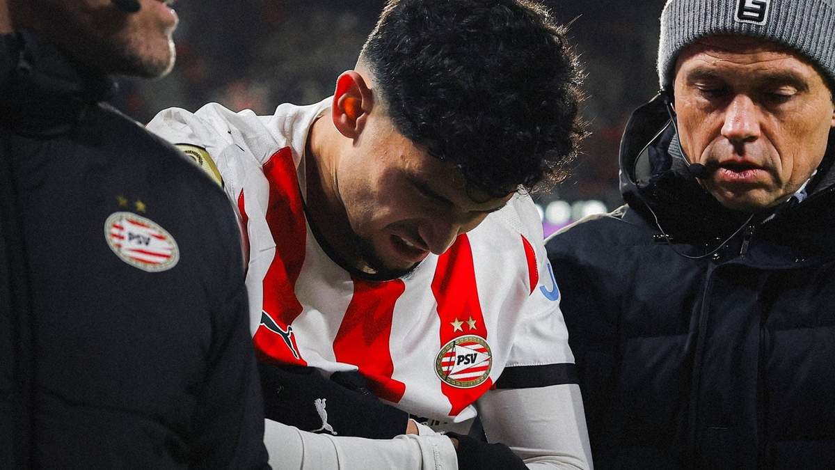 El futbolista estadunidense Ricardo Pepi se fractura el brazo tras anotar gol con el PSV