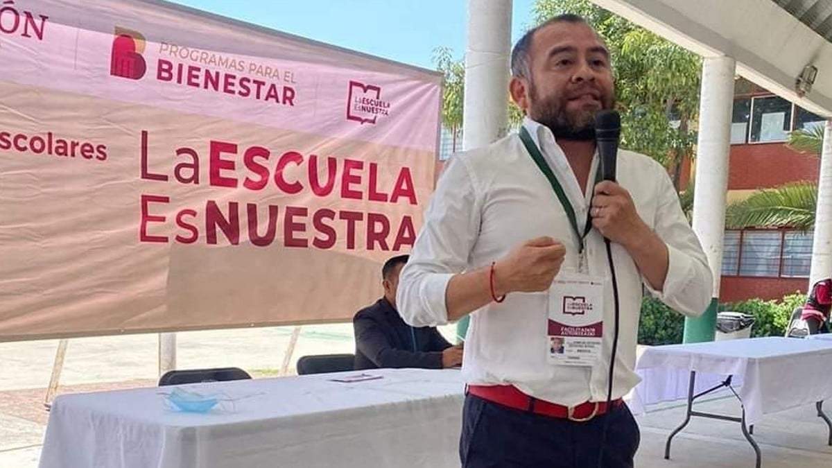 Director regional de los programas de Bienestar en el municipio de Tecámac, Carlos Alberto Estévez Rivas