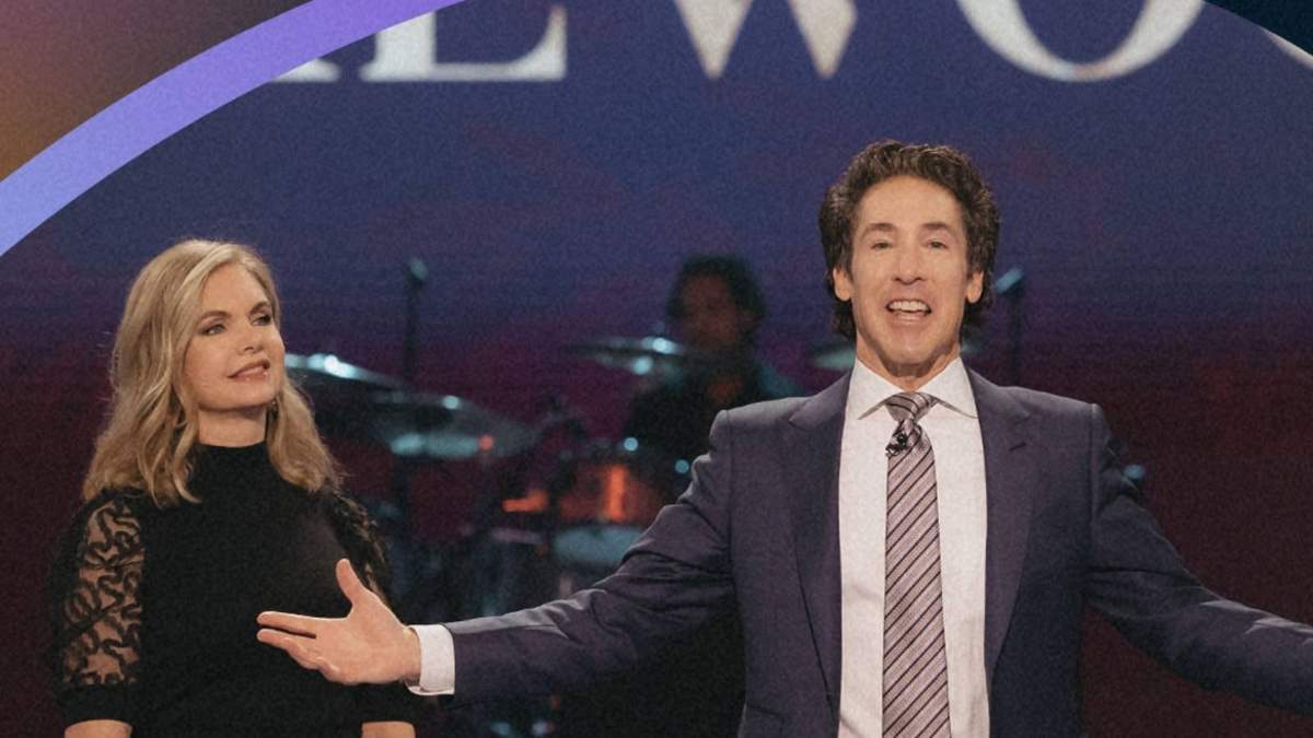 El pastor Joel Osteen de la iglesia Lakewood
