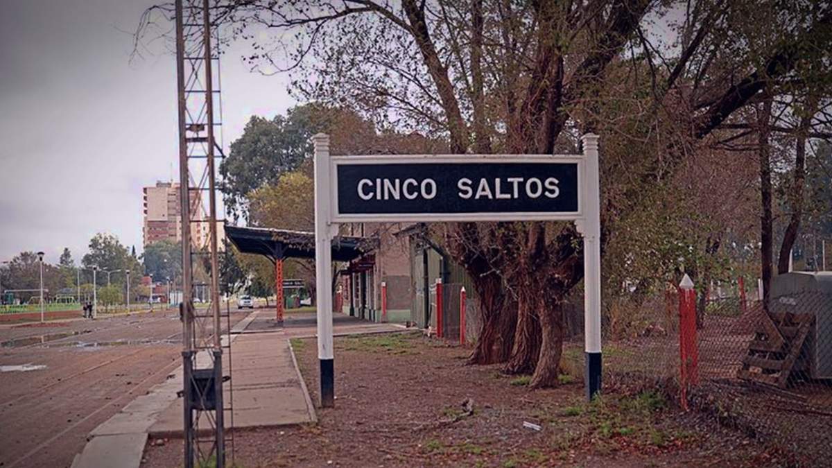 Cinco Saltos. Fuente: (Twitter)