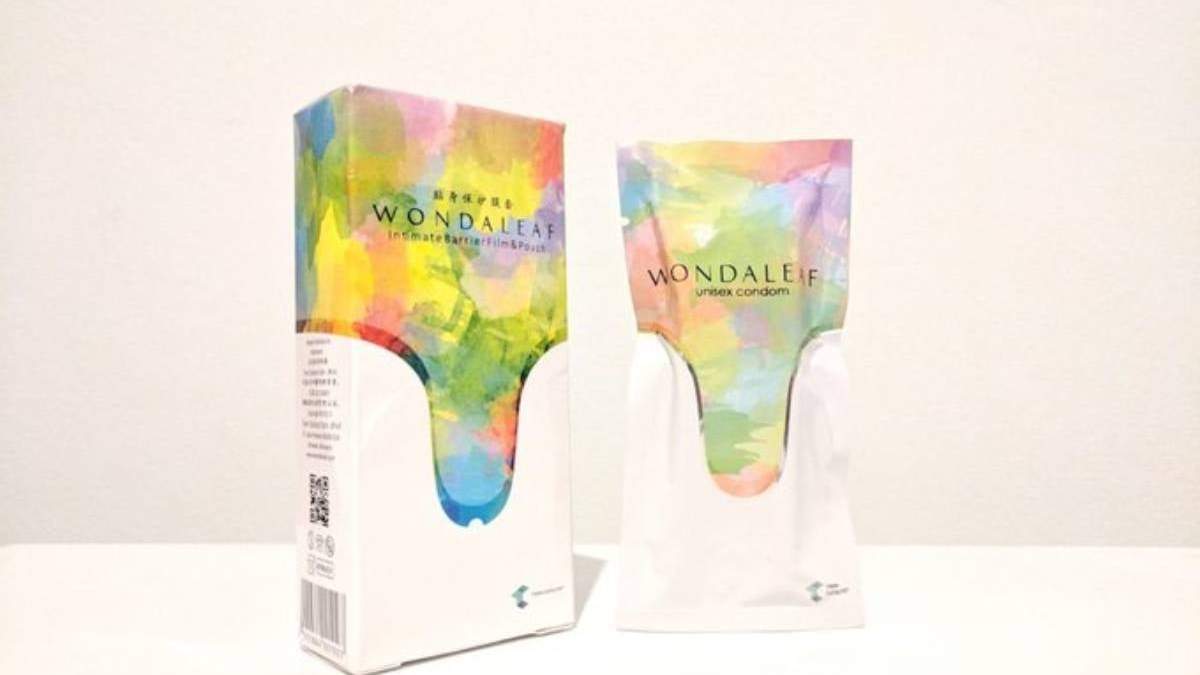 Wondaleaf, condón unisex
