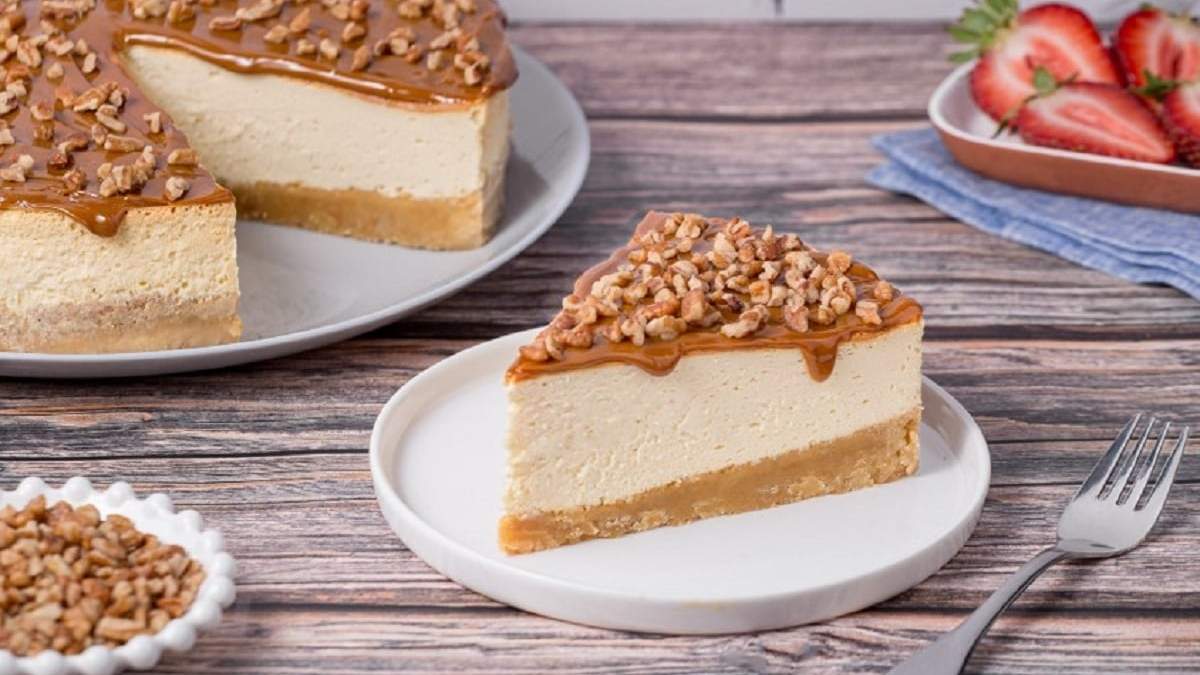 Cheesecake de dulce de leche. Fuente: (Recetas Nestlé)