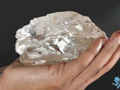 Hallan el segundo diamante más grande de toda la historia, con 2.492 kilates