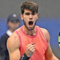 Podría enfrentar al mejor: Carlos Alcaraz quedó a un paso de la final en el ATP 500 de Pekín