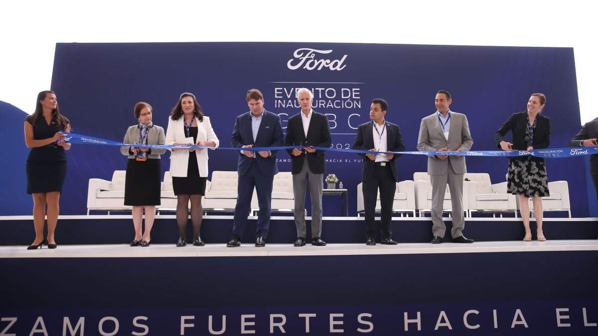 Inauguración del Global Technology and Business Center, de Ford, por Alfredo del Mazo