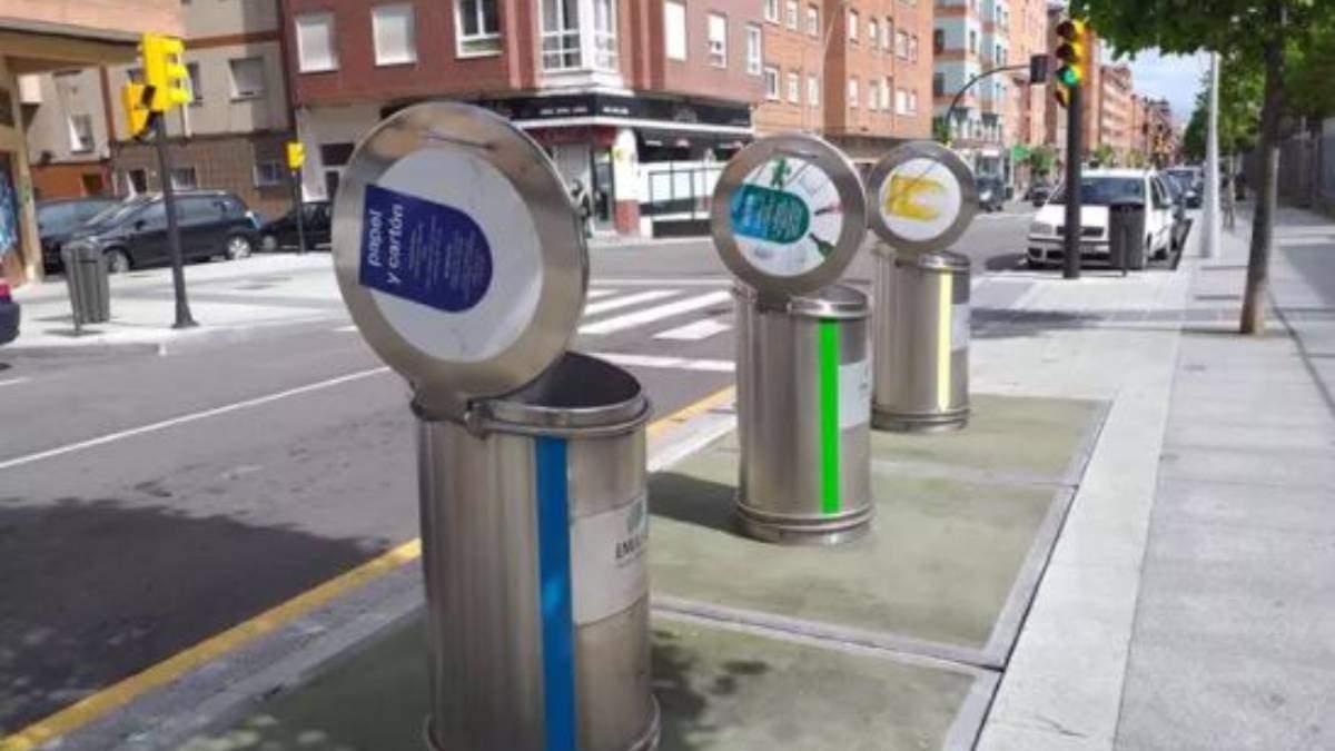 Contenedores de reciclaje de Emulsa