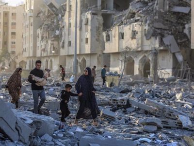 Mueren cerca de 80 palestinos en nuevos bombardeos de Israel contra la Franja de Gaza