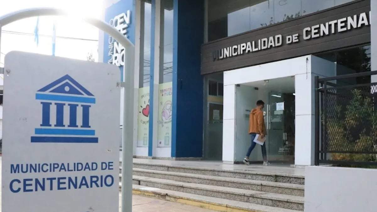 Municipalidad de Centenario. Fuente (Facebook)