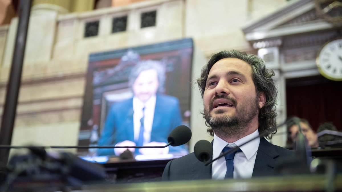 Santiago Cafiero, jefe de Gabinete de la Nación. Fuente: (Twitter)