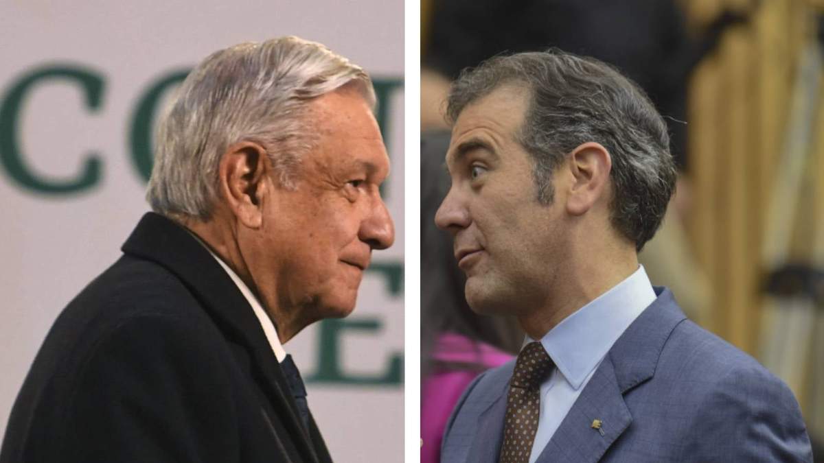 López Obrador y Lorenzo Córdova