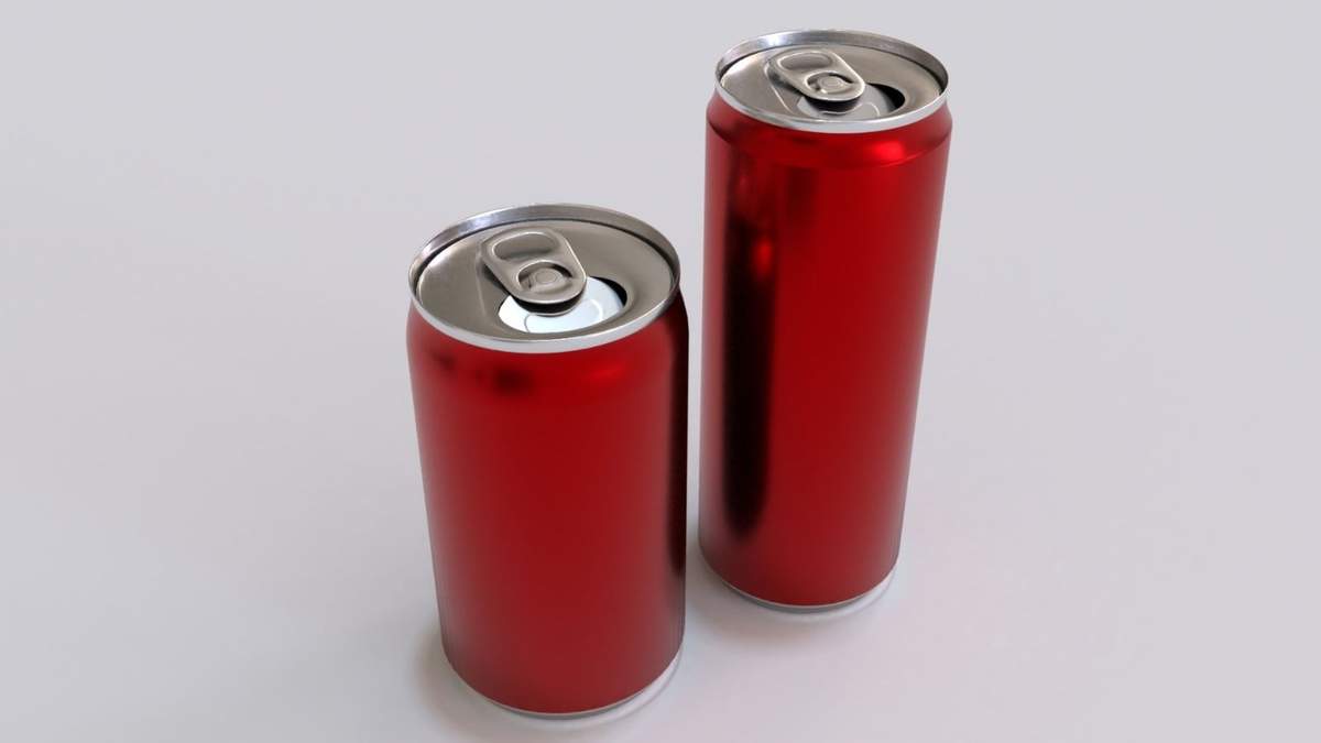 Latas de gaseosa. Fuente: (X)
