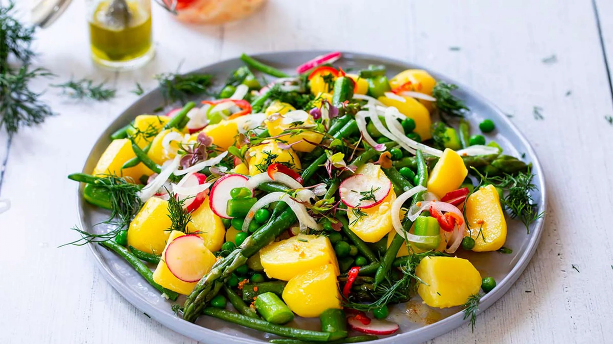 Ensaladas. Fuente: (Instagram)