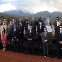 Alberto Fernández viajó a La Rioja para encabezar la reunión del gabinete federal