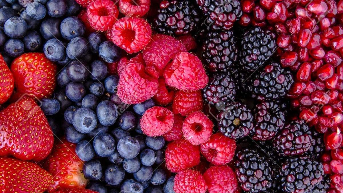 Fruta fina en Patagonia. Fuente: (Twitter)